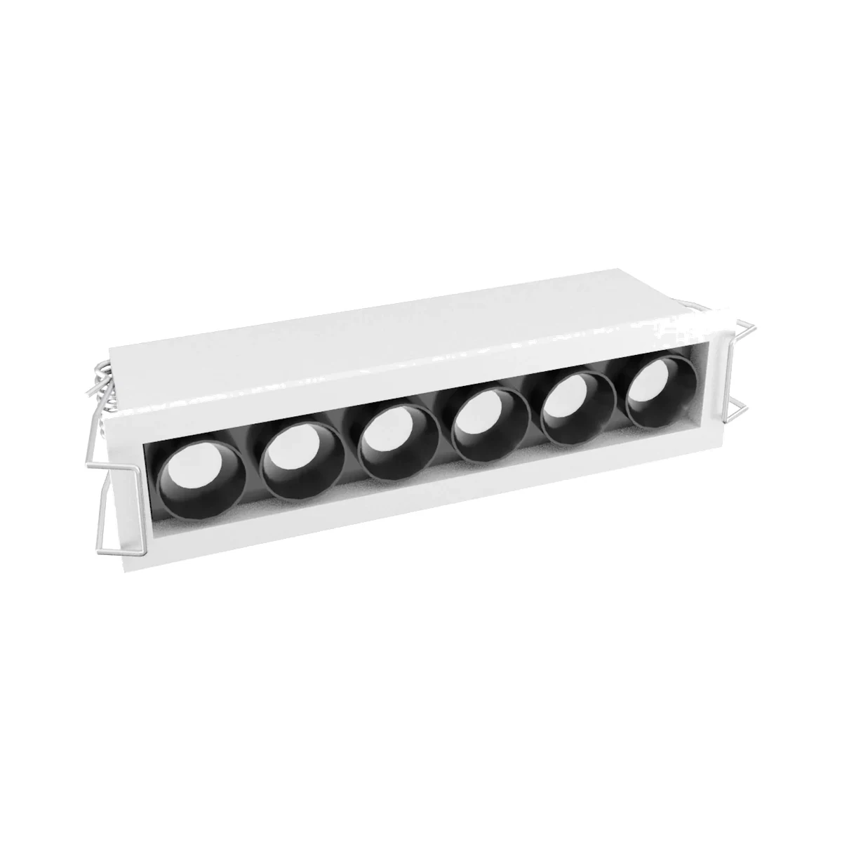 Yeelight Pro E corp grilă încastrat, 6 capete, 10 W, 48°, Bluetooth Mesh, alb