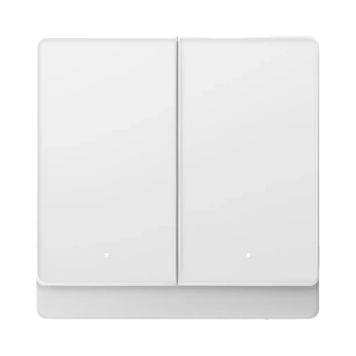Yeelight Pro D întrerupător inteligent 2 clape, 16 A, Bluetooth Mesh, cu sau fără nul, alb