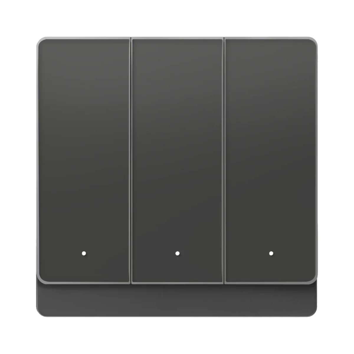 Foto de la producător (serie): Yeelight Pro D întrerupător inteligent 3 clape, 16 A, Bluetooth Mesh, cu sau fără nul, gri