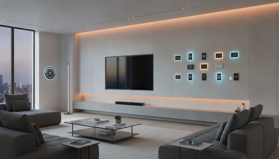 Living inteligent CasaSmart — iluminat și comutatoare smart